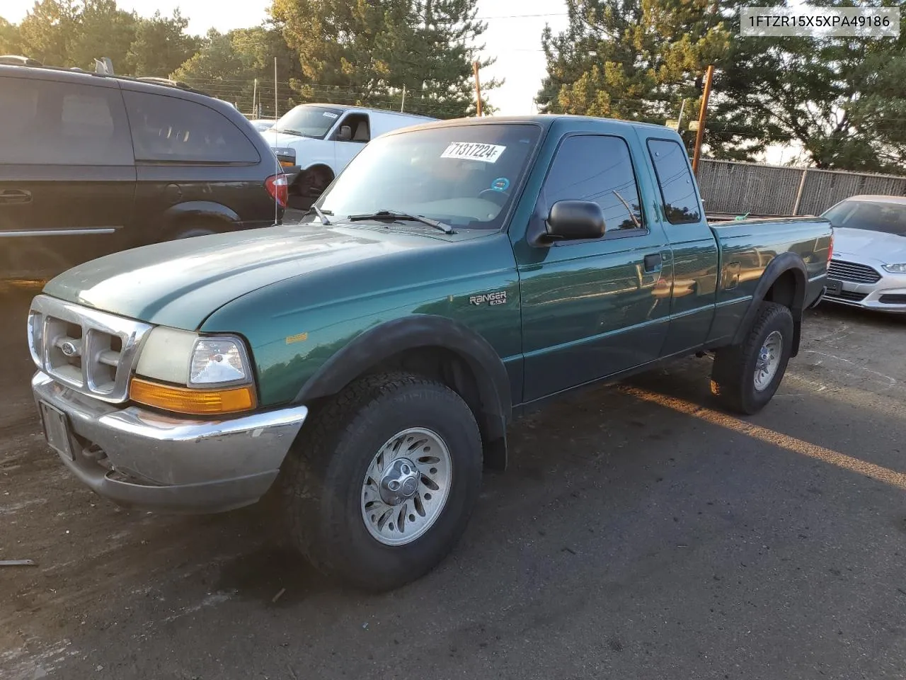 1999 Ford Ranger Super Cab VIN: 1FTZR15X5XPA49186 Lot: 71317224