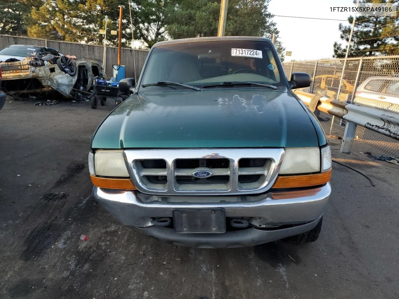 1999 Ford Ranger Super Cab VIN: 1FTZR15X5XPA49186 Lot: 71317224