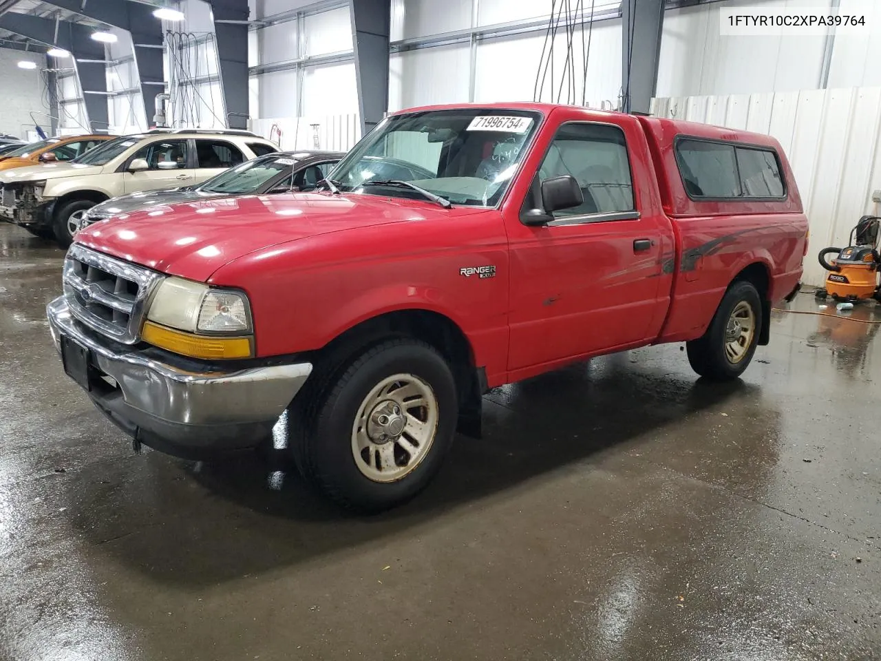 1999 Ford Ranger VIN: 1FTYR10C2XPA39764 Lot: 71996754