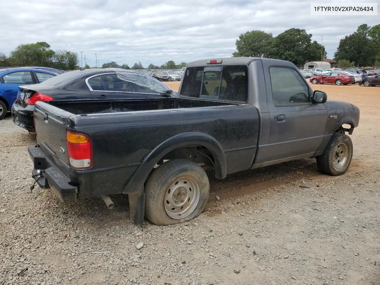 1999 Ford Ranger VIN: 1FTYR10V2XPA26434 Lot: 72176234