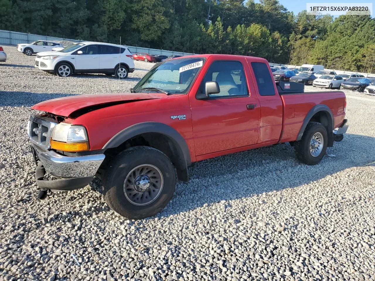 1999 Ford Ranger Super Cab VIN: 1FTZR15X6XPA83220 Lot: 72720474