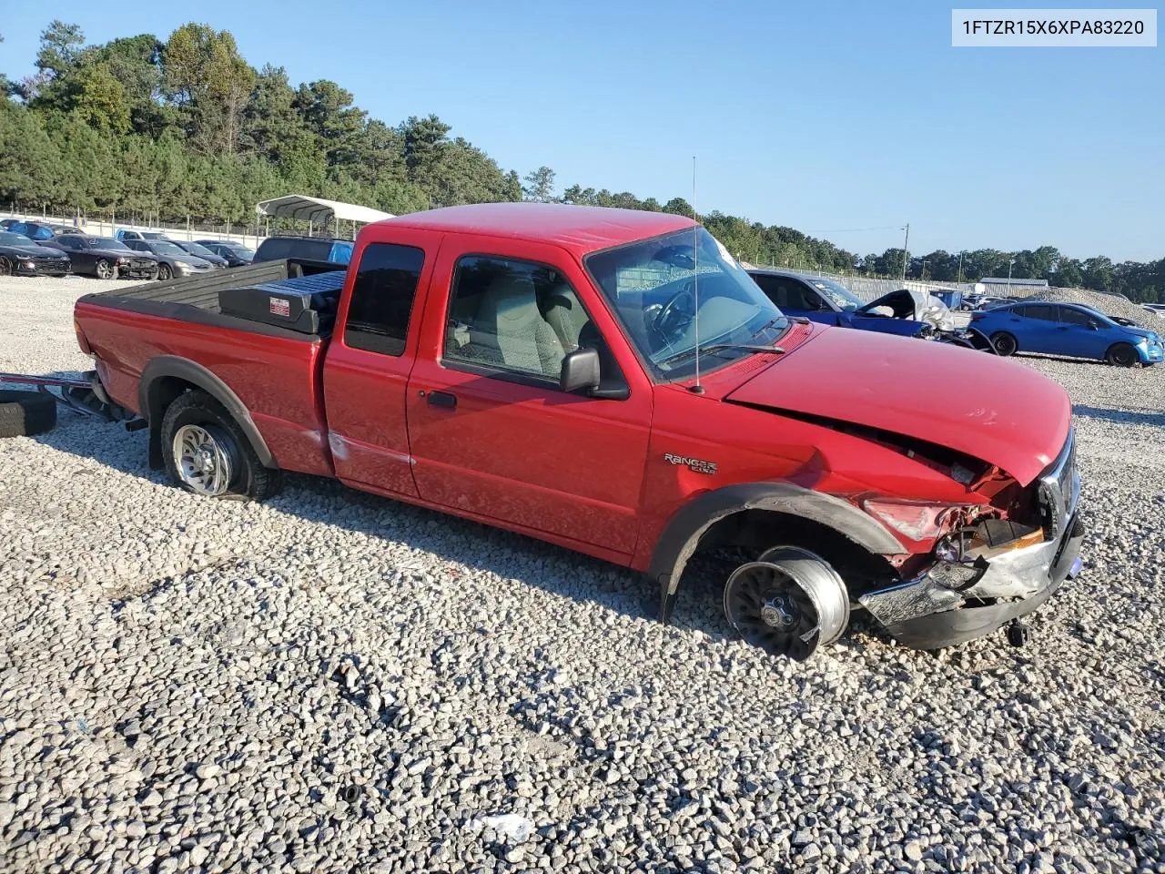 1999 Ford Ranger Super Cab VIN: 1FTZR15X6XPA83220 Lot: 72720474