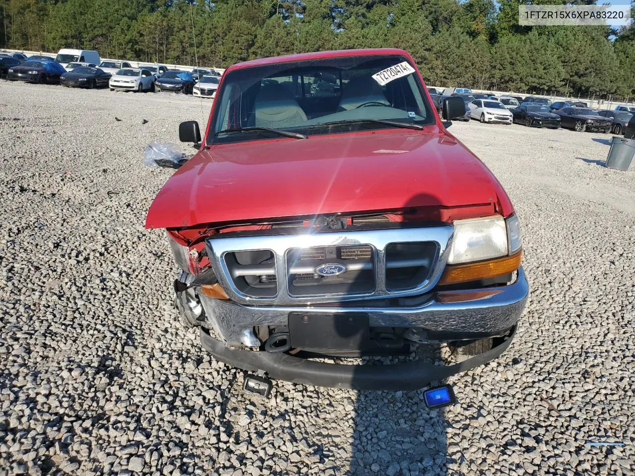 1999 Ford Ranger Super Cab VIN: 1FTZR15X6XPA83220 Lot: 72720474