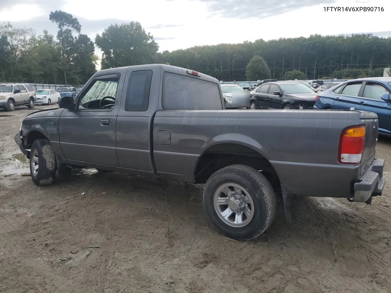 1999 Ford Ranger Super Cab VIN: 1FTYR14V6XPB90716 Lot: 72830924