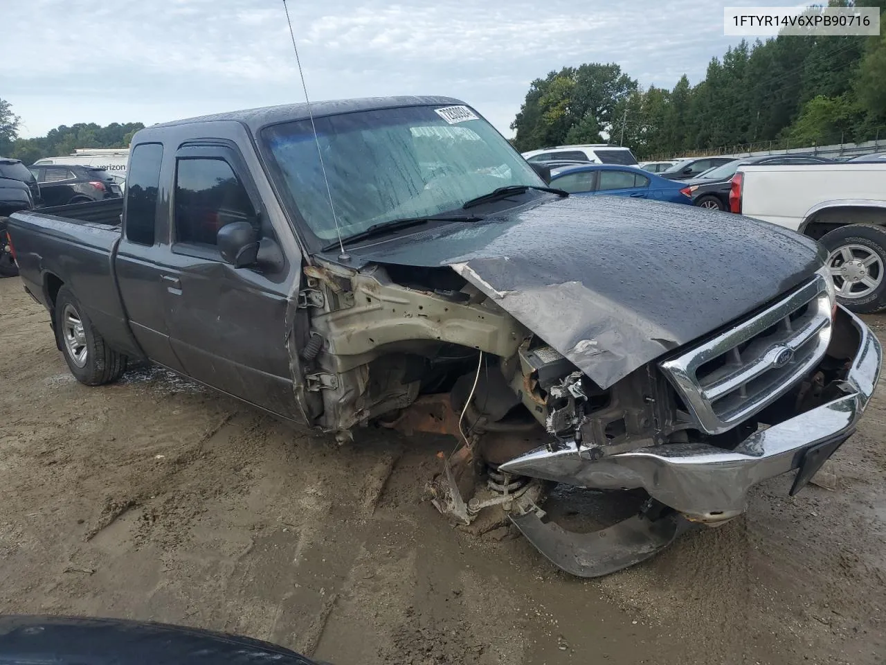 1999 Ford Ranger Super Cab VIN: 1FTYR14V6XPB90716 Lot: 72830924