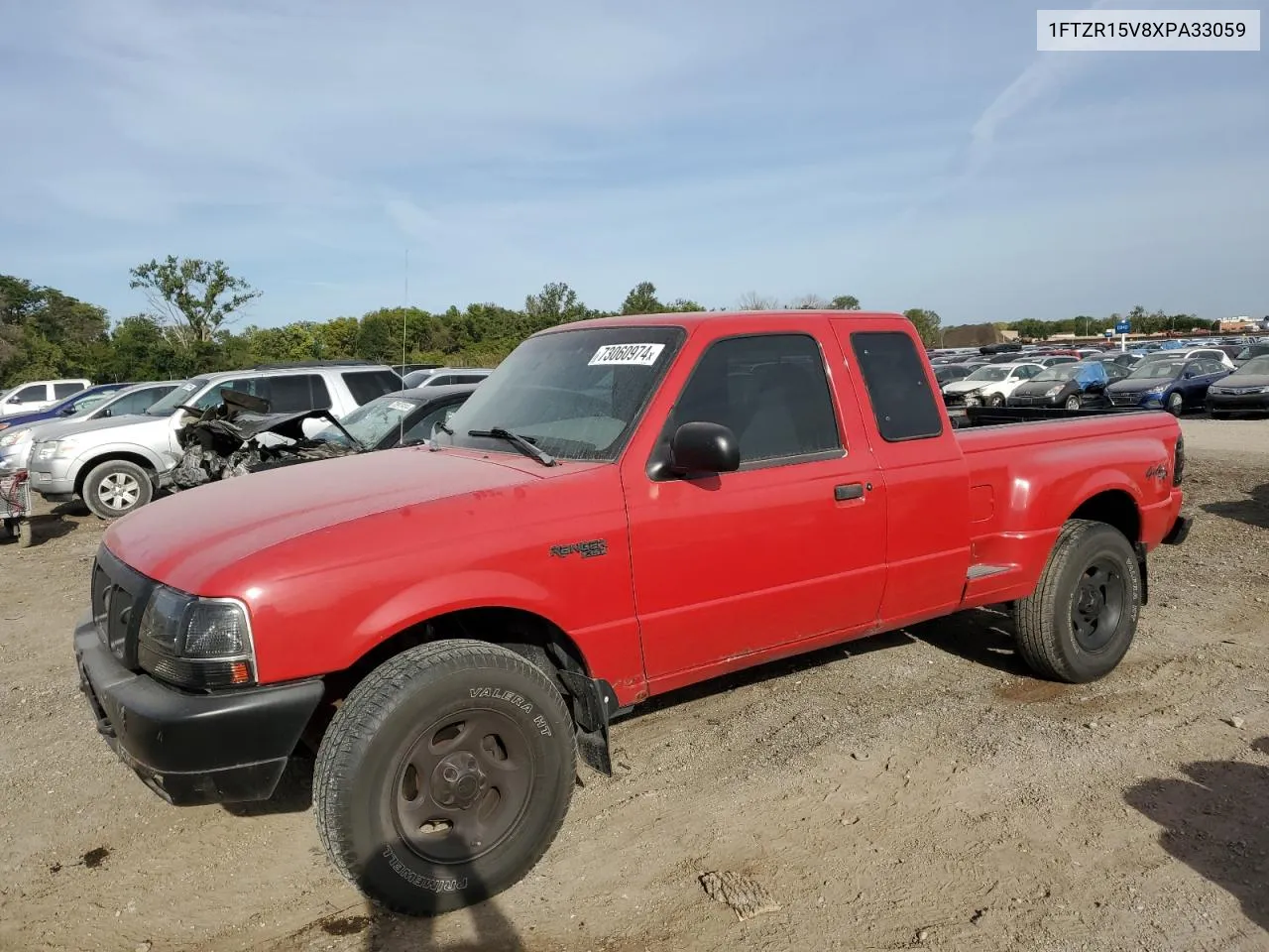 1999 Ford Ranger Super Cab VIN: 1FTZR15V8XPA33059 Lot: 73060974