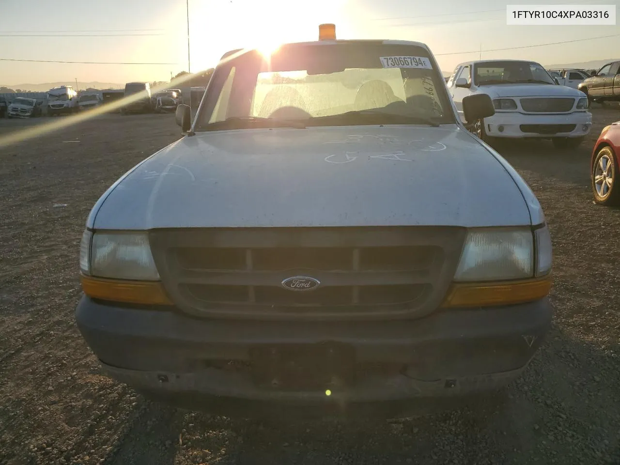 1999 Ford Ranger VIN: 1FTYR10C4XPA03316 Lot: 73066794