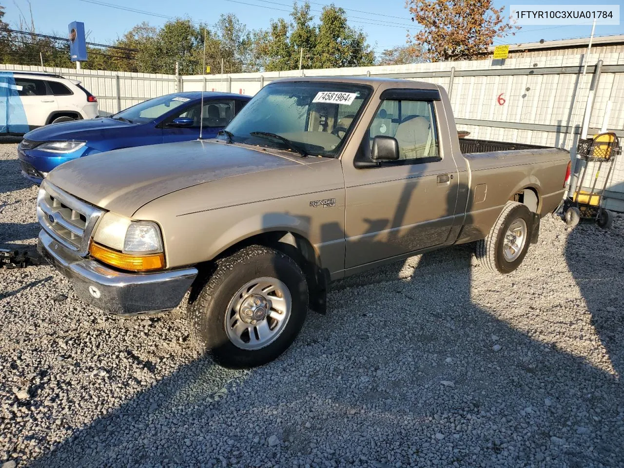 1999 Ford Ranger VIN: 1FTYR10C3XUA01784 Lot: 74581964