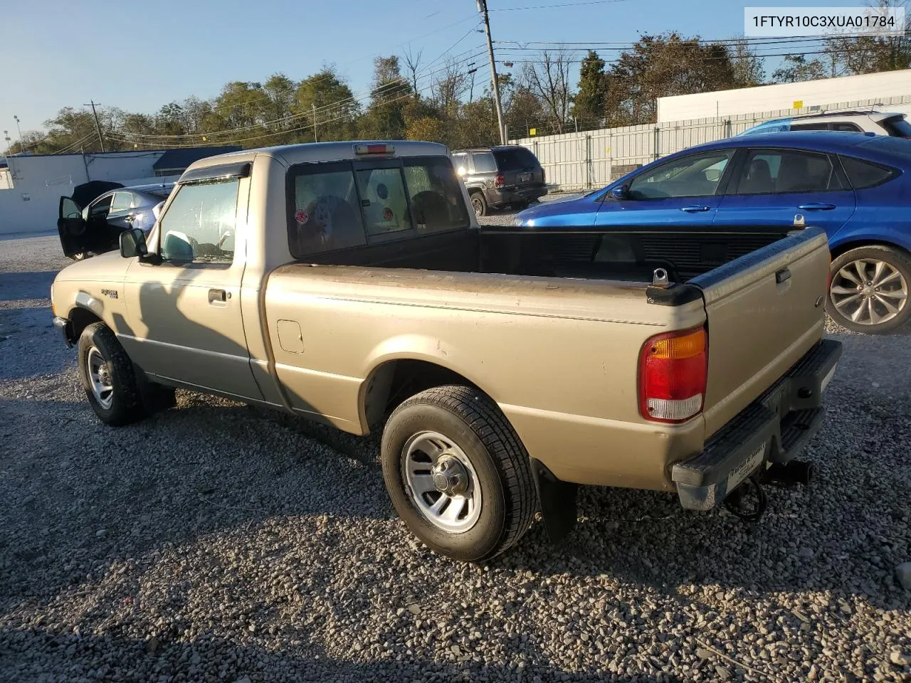 1999 Ford Ranger VIN: 1FTYR10C3XUA01784 Lot: 74581964