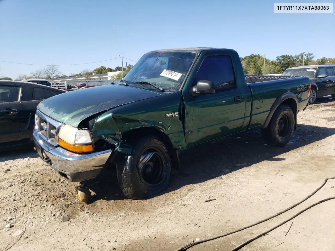 1999 Ford Ranger VIN: 1FTYR11X7XTA88063 Lot: 75098214