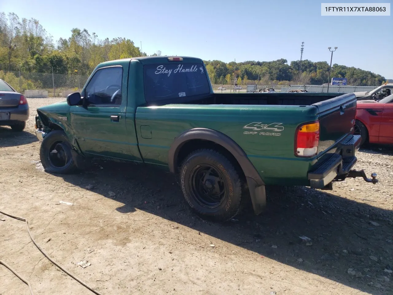 1999 Ford Ranger VIN: 1FTYR11X7XTA88063 Lot: 75098214