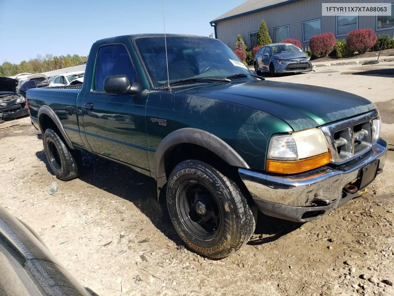 1999 Ford Ranger VIN: 1FTYR11X7XTA88063 Lot: 75098214