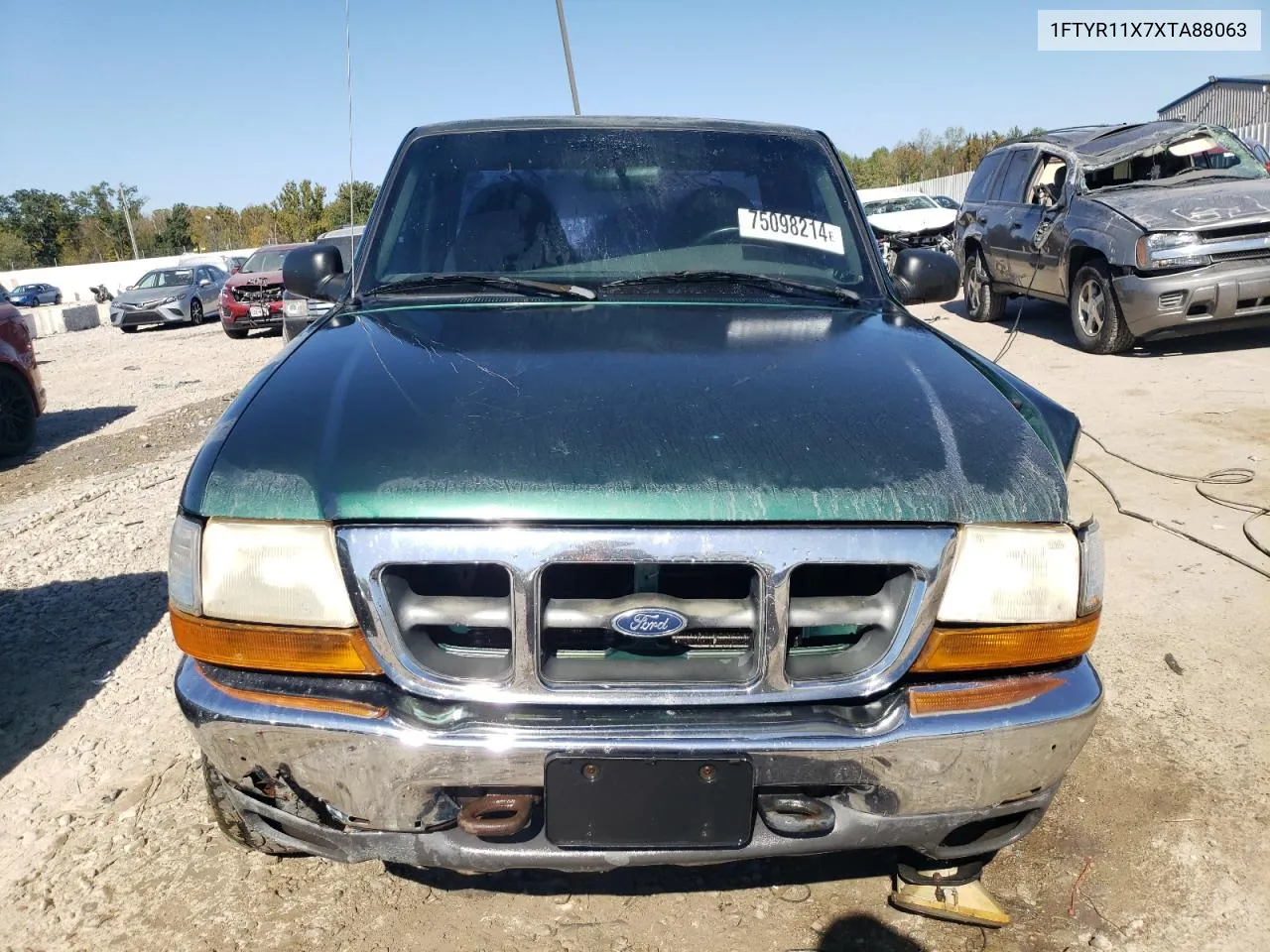 1999 Ford Ranger VIN: 1FTYR11X7XTA88063 Lot: 75098214