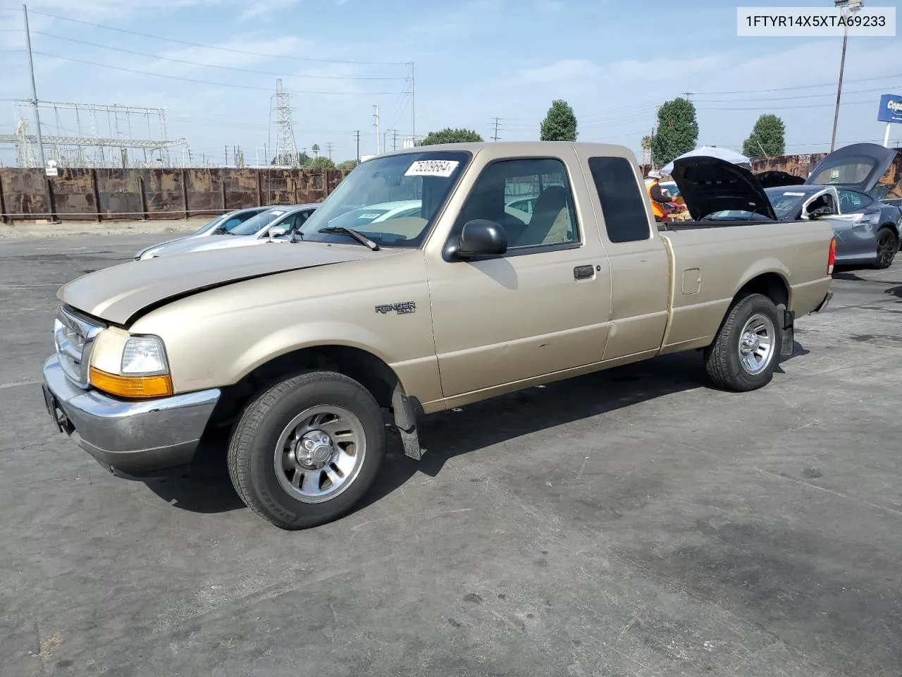 1999 Ford Ranger Super Cab VIN: 1FTYR14X5XTA69233 Lot: 75209664