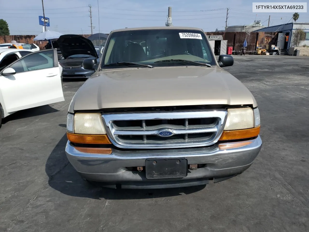 1999 Ford Ranger Super Cab VIN: 1FTYR14X5XTA69233 Lot: 75209664