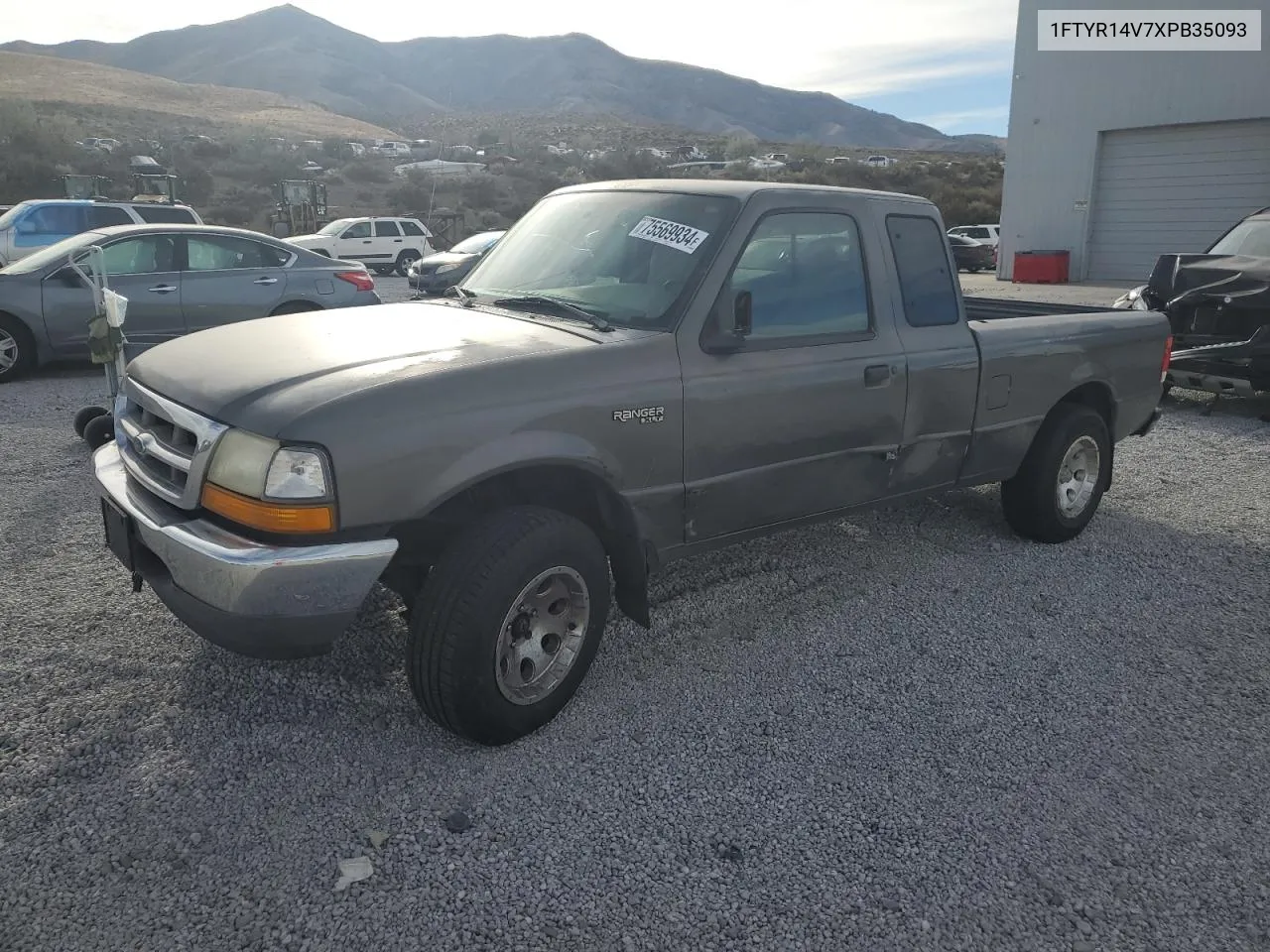 1999 Ford Ranger Super Cab VIN: 1FTYR14V7XPB35093 Lot: 75569934