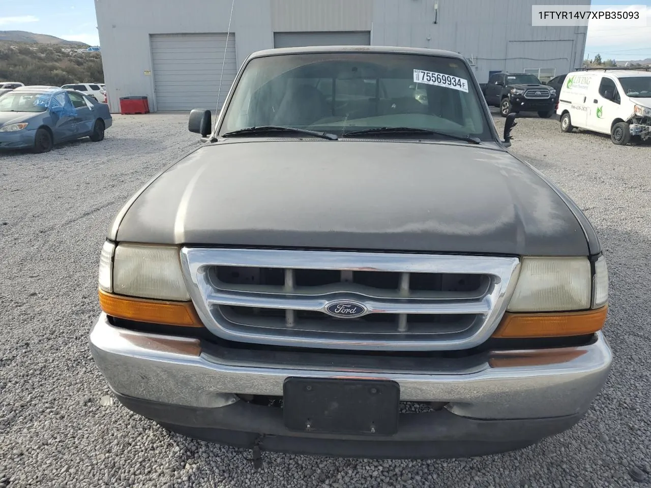 1999 Ford Ranger Super Cab VIN: 1FTYR14V7XPB35093 Lot: 75569934