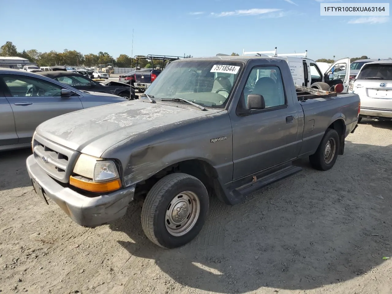 1999 Ford Ranger VIN: 1FTYR10C8XUA63164 Lot: 75718544