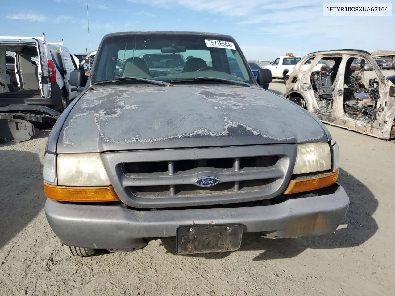 1999 Ford Ranger VIN: 1FTYR10C8XUA63164 Lot: 75718544