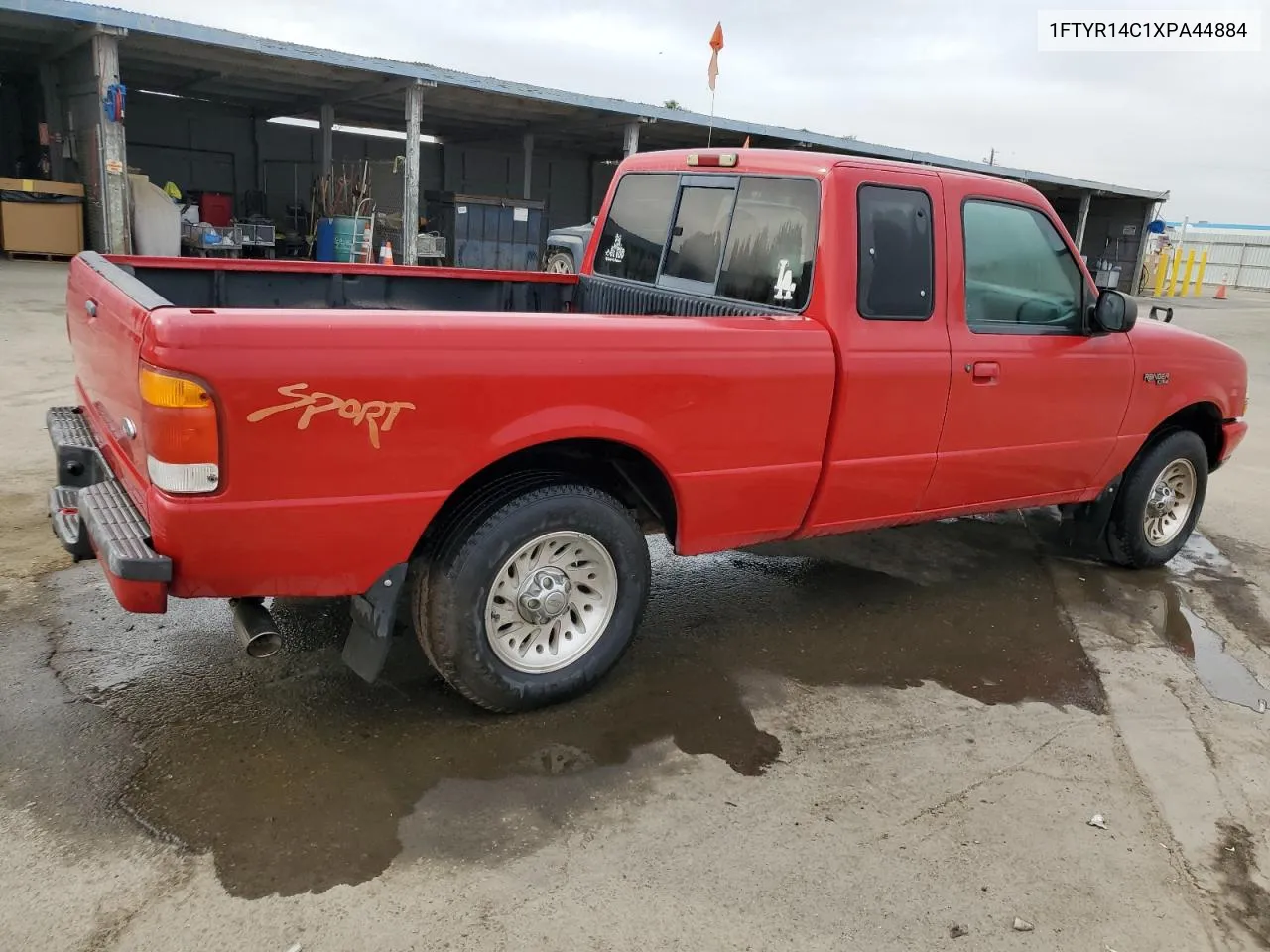 1999 Ford Ranger Super Cab VIN: 1FTYR14C1XPA44884 Lot: 75789964