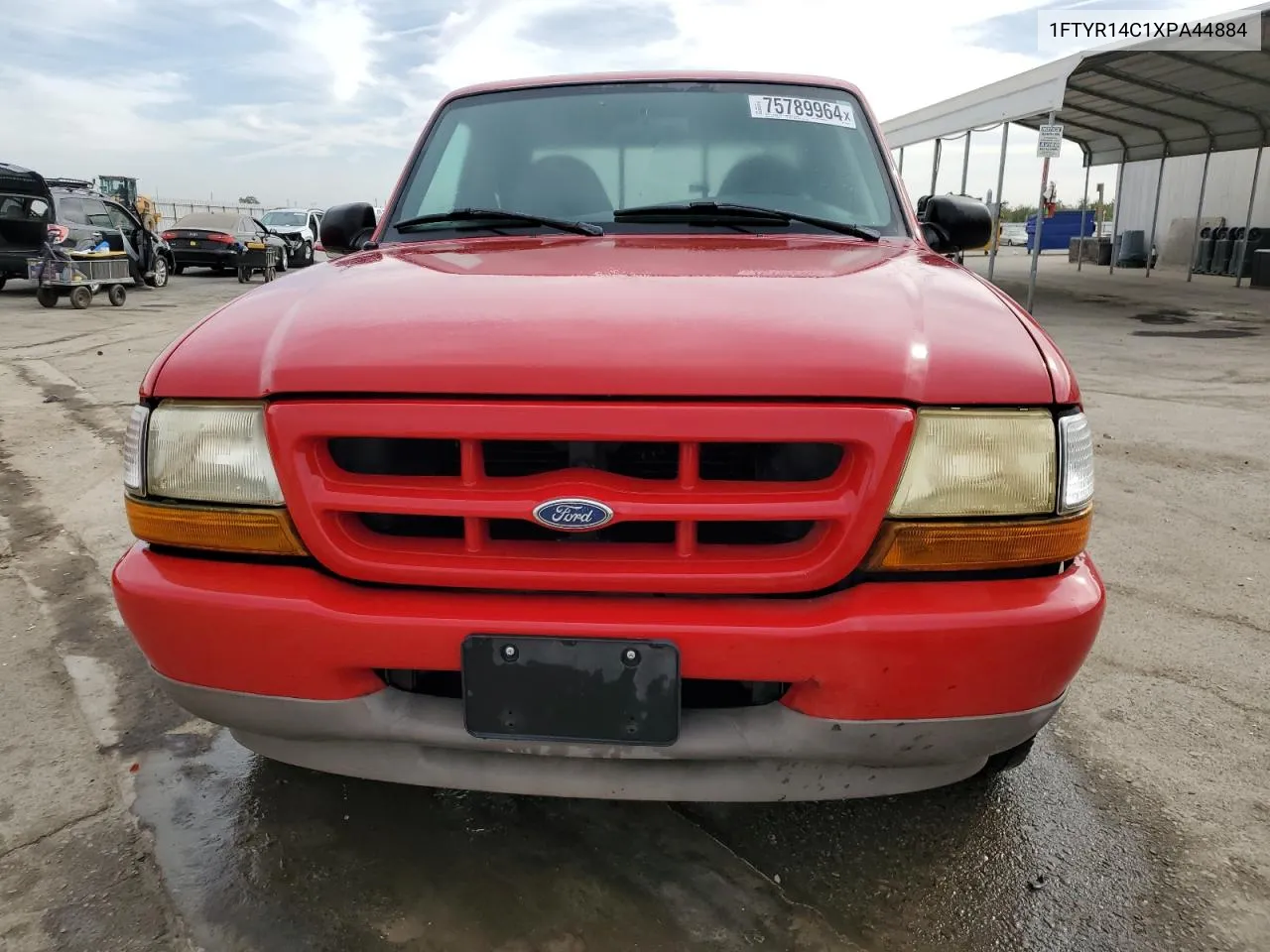 1999 Ford Ranger Super Cab VIN: 1FTYR14C1XPA44884 Lot: 75789964