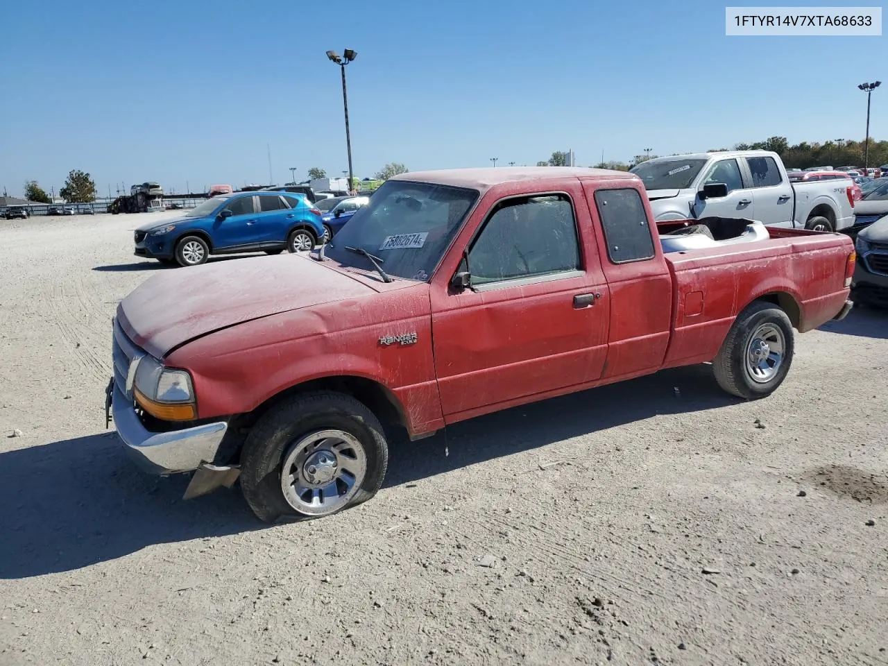 1999 Ford Ranger Super Cab VIN: 1FTYR14V7XTA68633 Lot: 75882674