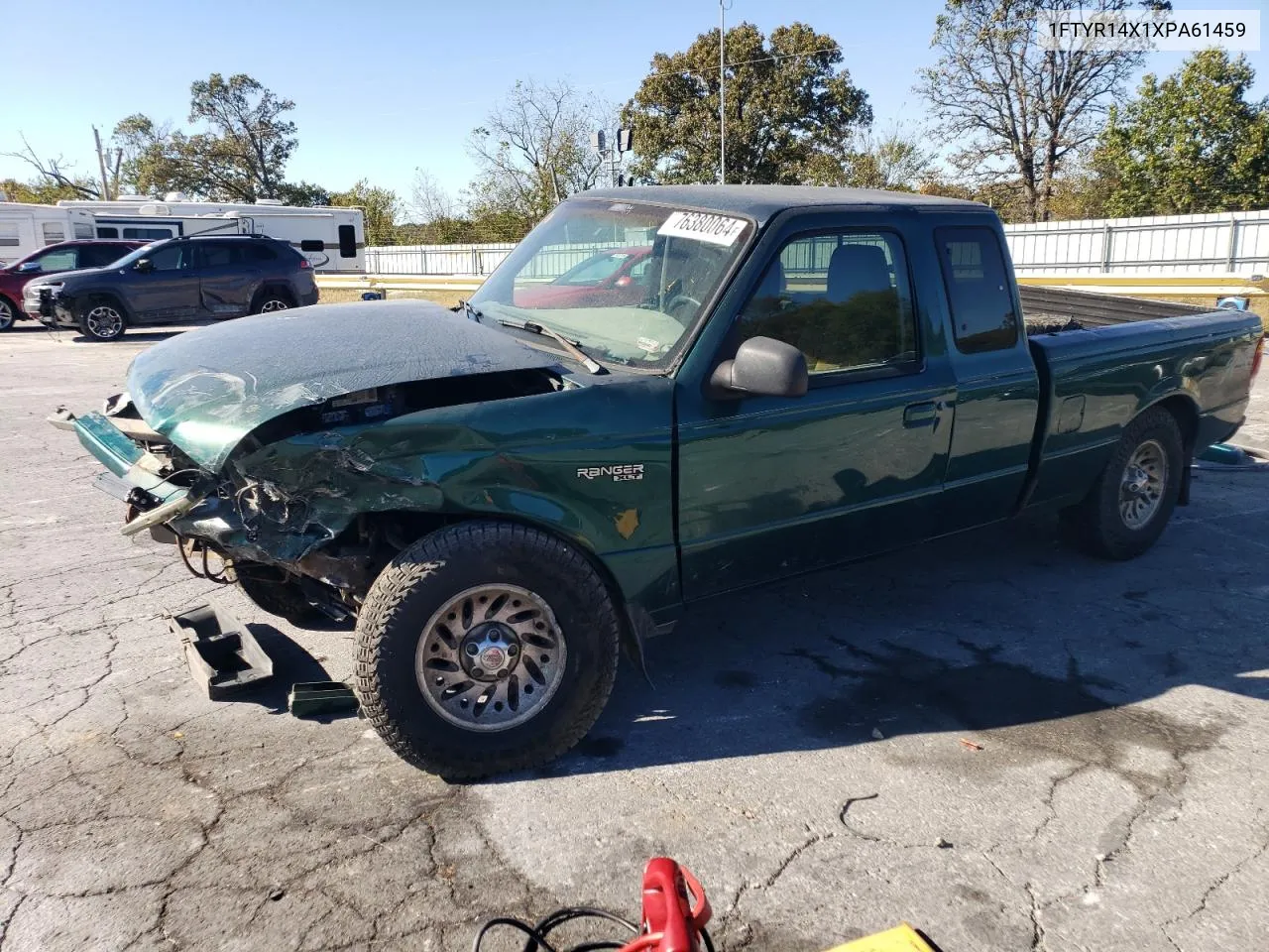 1999 Ford Ranger Super Cab VIN: 1FTYR14X1XPA61459 Lot: 76380064