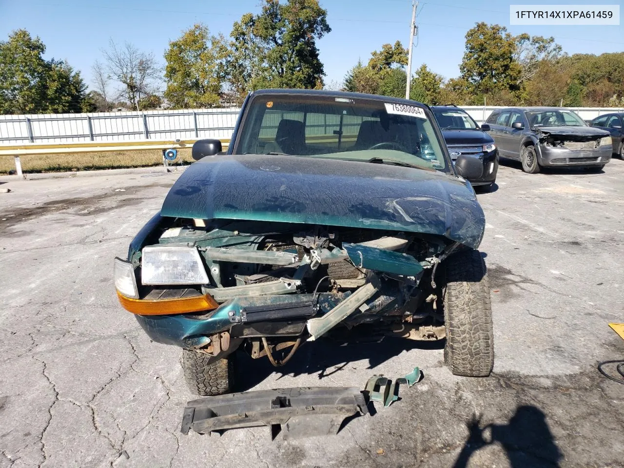 1999 Ford Ranger Super Cab VIN: 1FTYR14X1XPA61459 Lot: 76380064