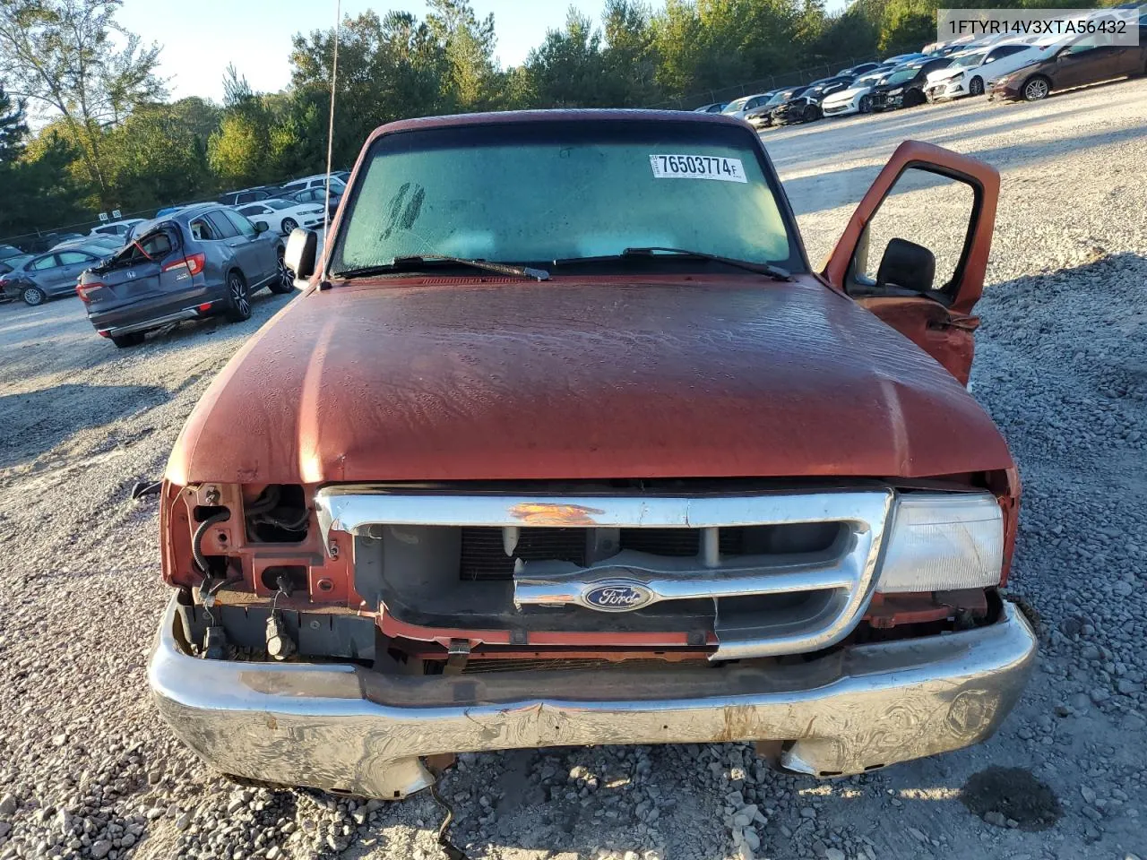 1999 Ford Ranger Super Cab VIN: 1FTYR14V3XTA56432 Lot: 76503774