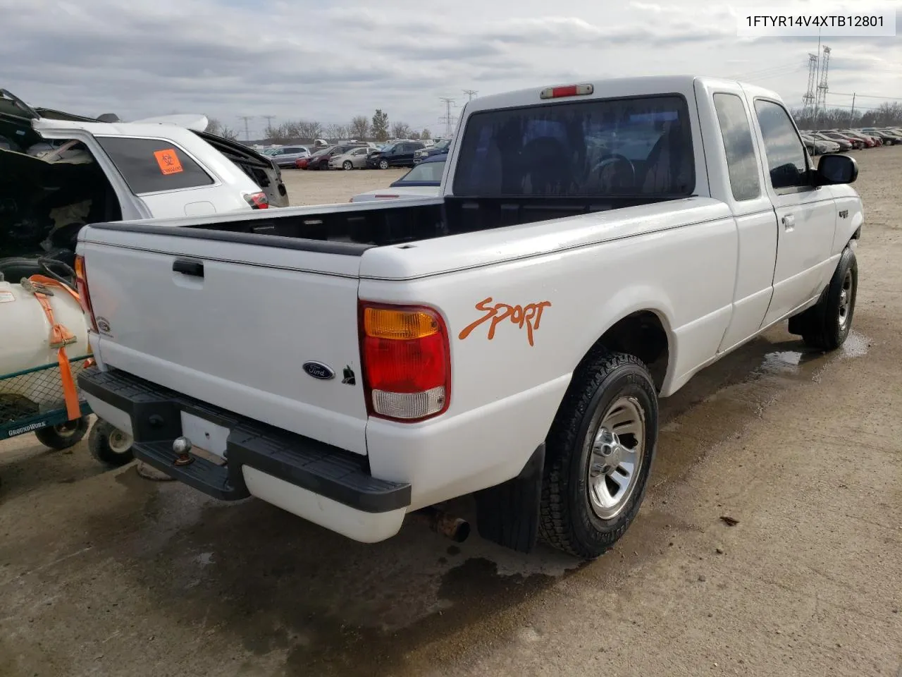 1999 Ford Ranger Super Cab VIN: 1FTYR14V4XTB12801 Lot: 76899243