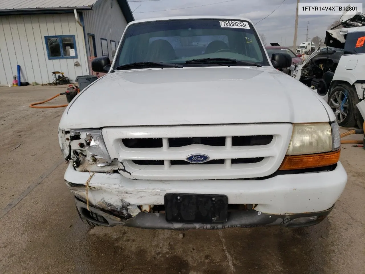 1999 Ford Ranger Super Cab VIN: 1FTYR14V4XTB12801 Lot: 76899243