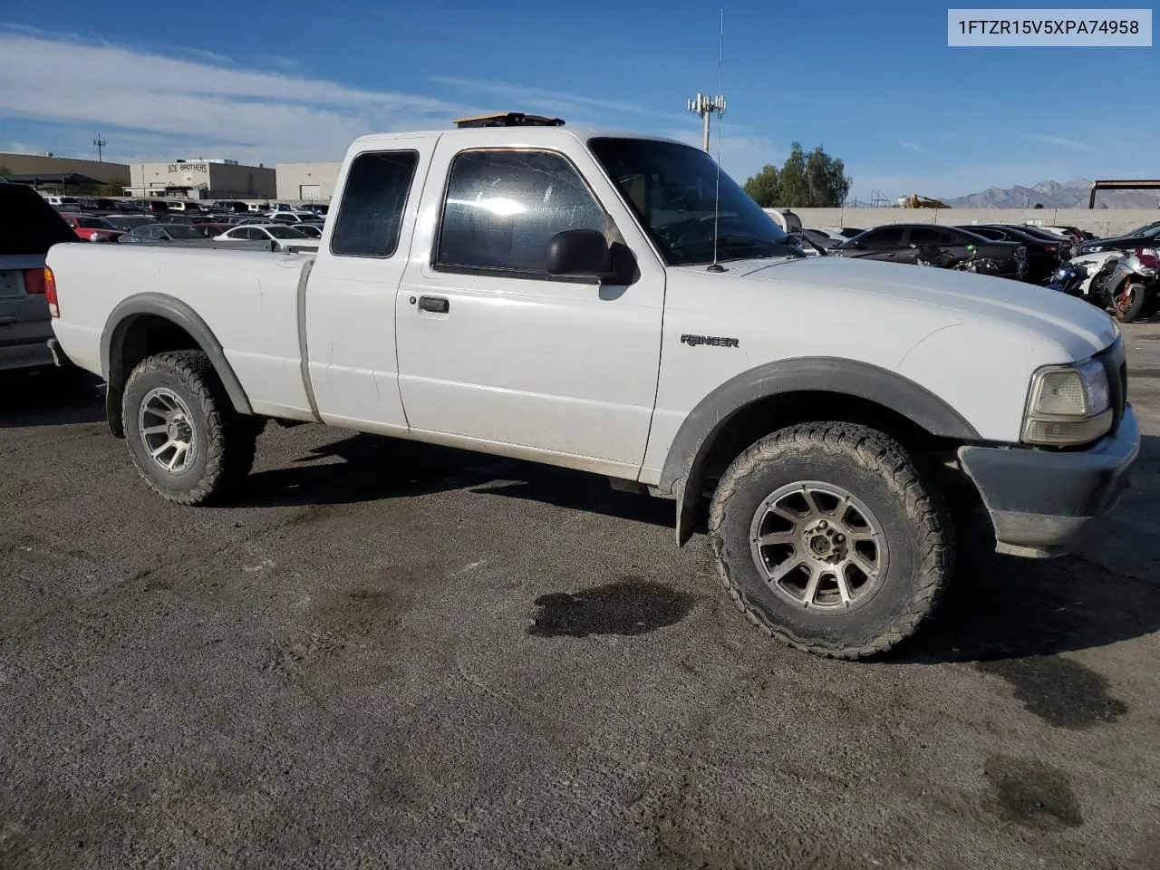 1999 Ford Ranger Super Cab VIN: 1FTZR15V5XPA74958 Lot: 77649904