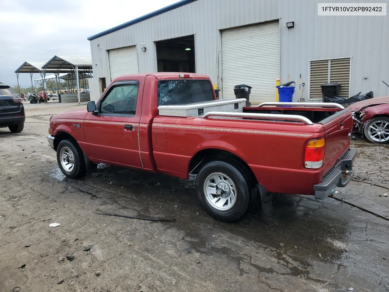 1999 Ford Ranger VIN: 1FTYR10V2XPB92422 Lot: 77678094