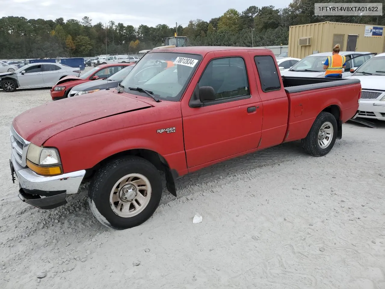 1999 Ford Ranger Super Cab VIN: 1FTYR14V8XTA01622 Lot: 78012834