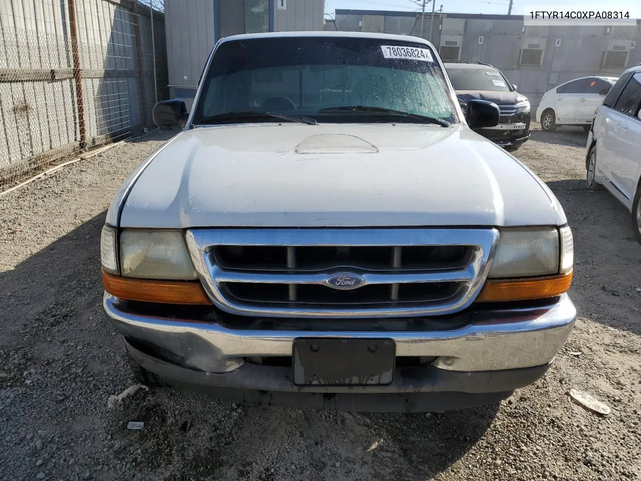 1999 Ford Ranger Super Cab VIN: 1FTYR14C0XPA08314 Lot: 78036824