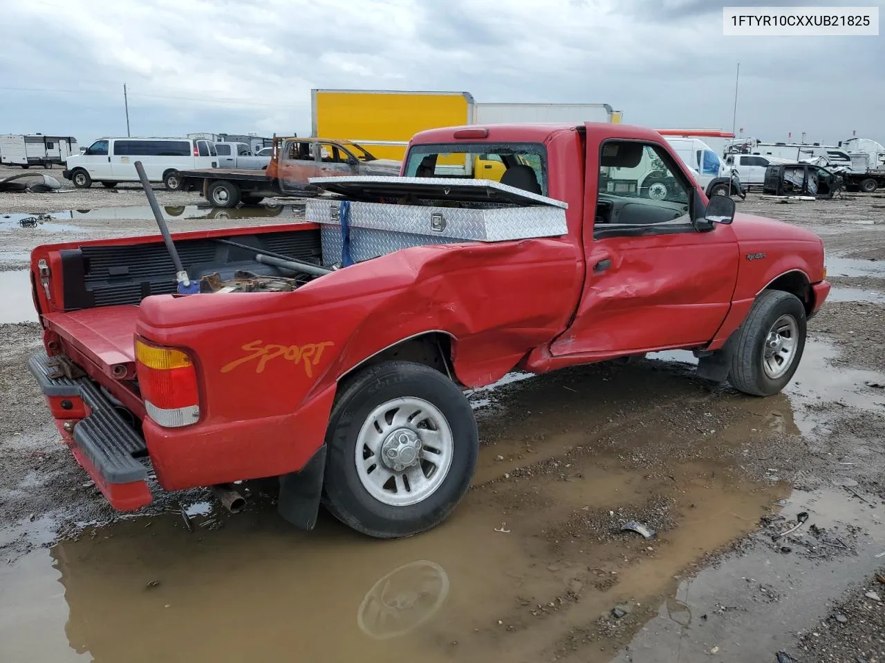 1999 Ford Ranger VIN: 1FTYR10CXXUB21825 Lot: 78500894