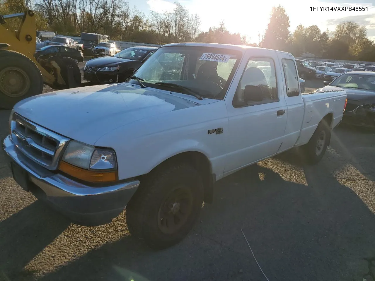 1999 Ford Ranger Super Cab VIN: 1FTYR14VXXPB48551 Lot: 79894634