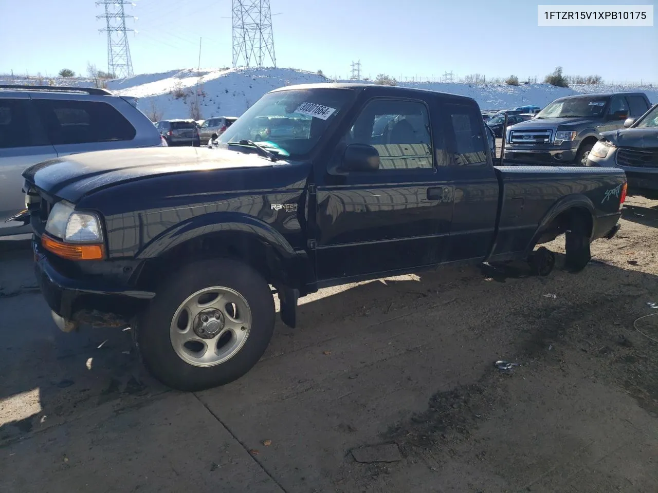 1999 Ford Ranger Super Cab VIN: 1FTZR15V1XPB10175 Lot: 80001664