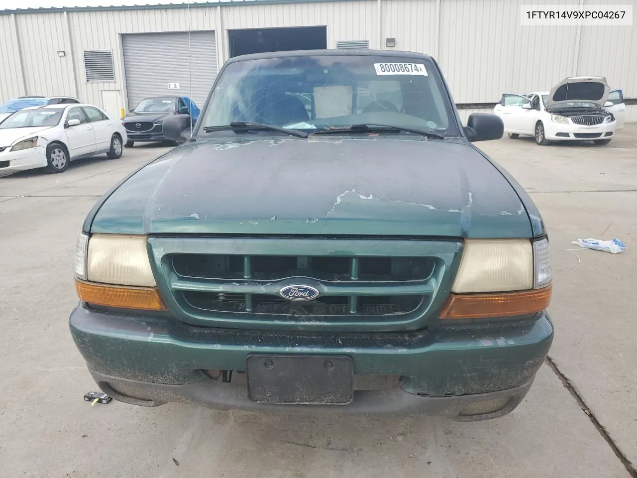 1999 Ford Ranger Super Cab VIN: 1FTYR14V9XPC04267 Lot: 80008674