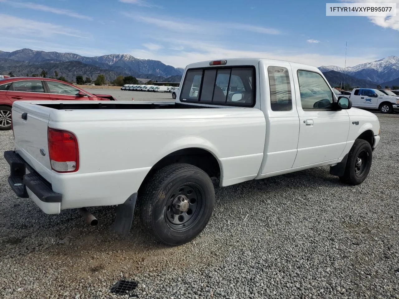 2000 Ford Ranger Super Cab VIN: 1FTYR14VXYPB95077 Lot: 44291384