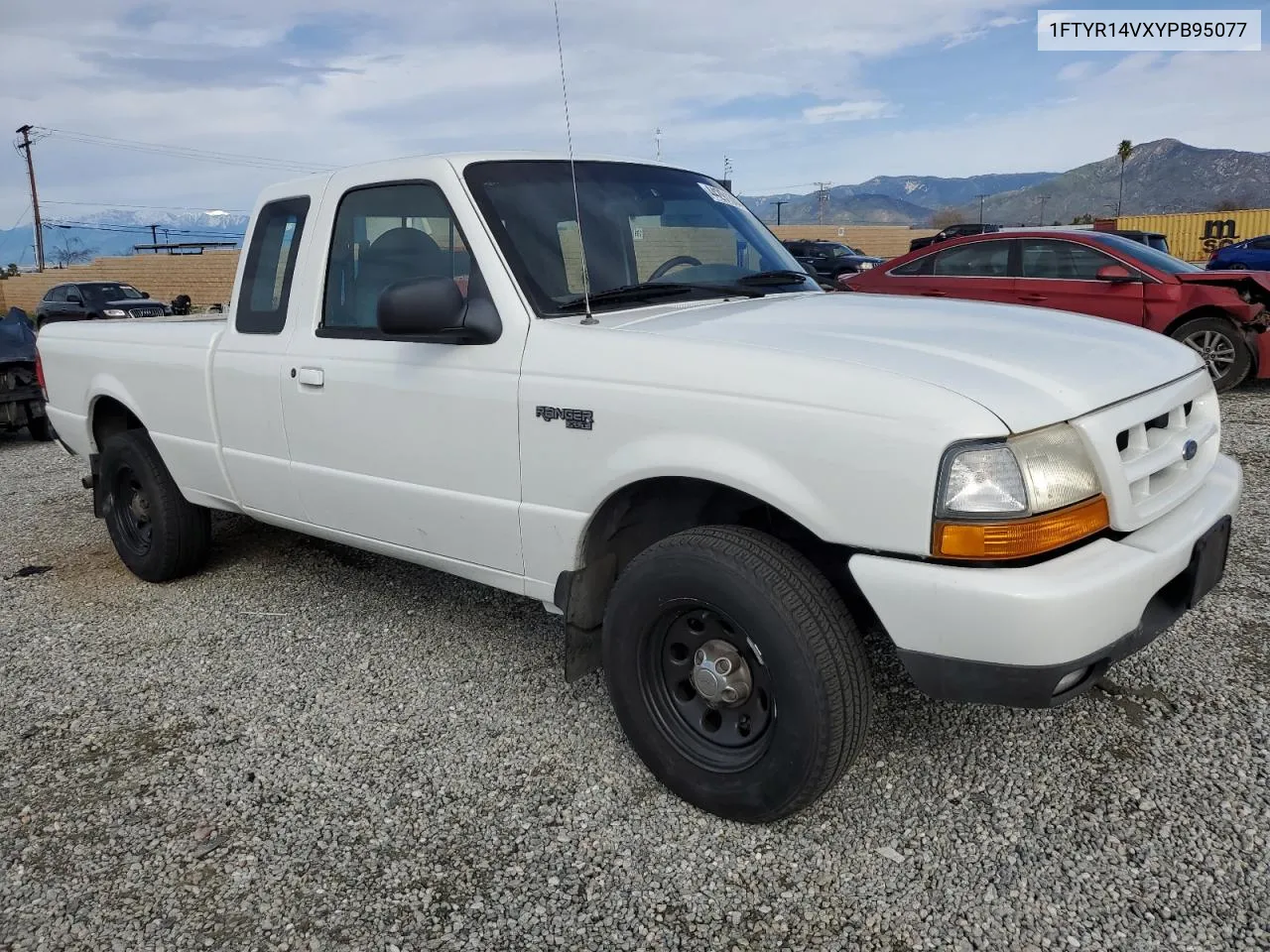 2000 Ford Ranger Super Cab VIN: 1FTYR14VXYPB95077 Lot: 44291384