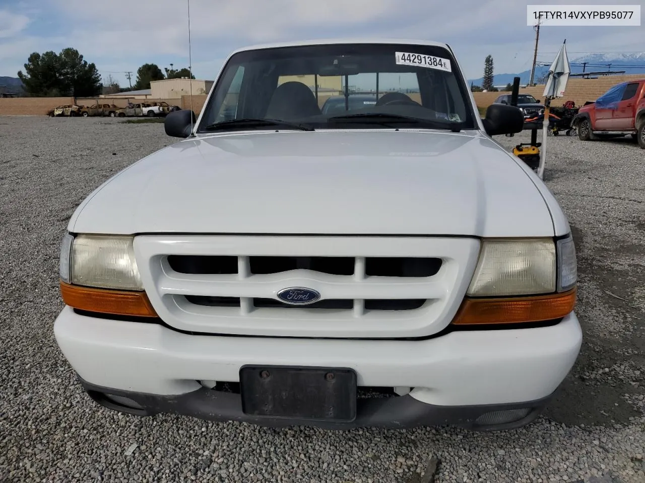 2000 Ford Ranger Super Cab VIN: 1FTYR14VXYPB95077 Lot: 44291384