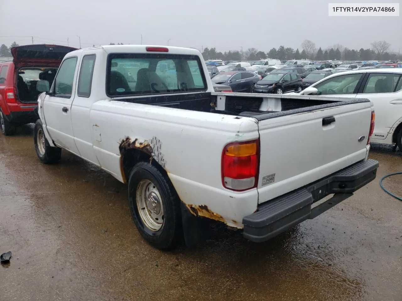 1FTYR14V2YPA74866 2000 Ford Ranger Super Cab