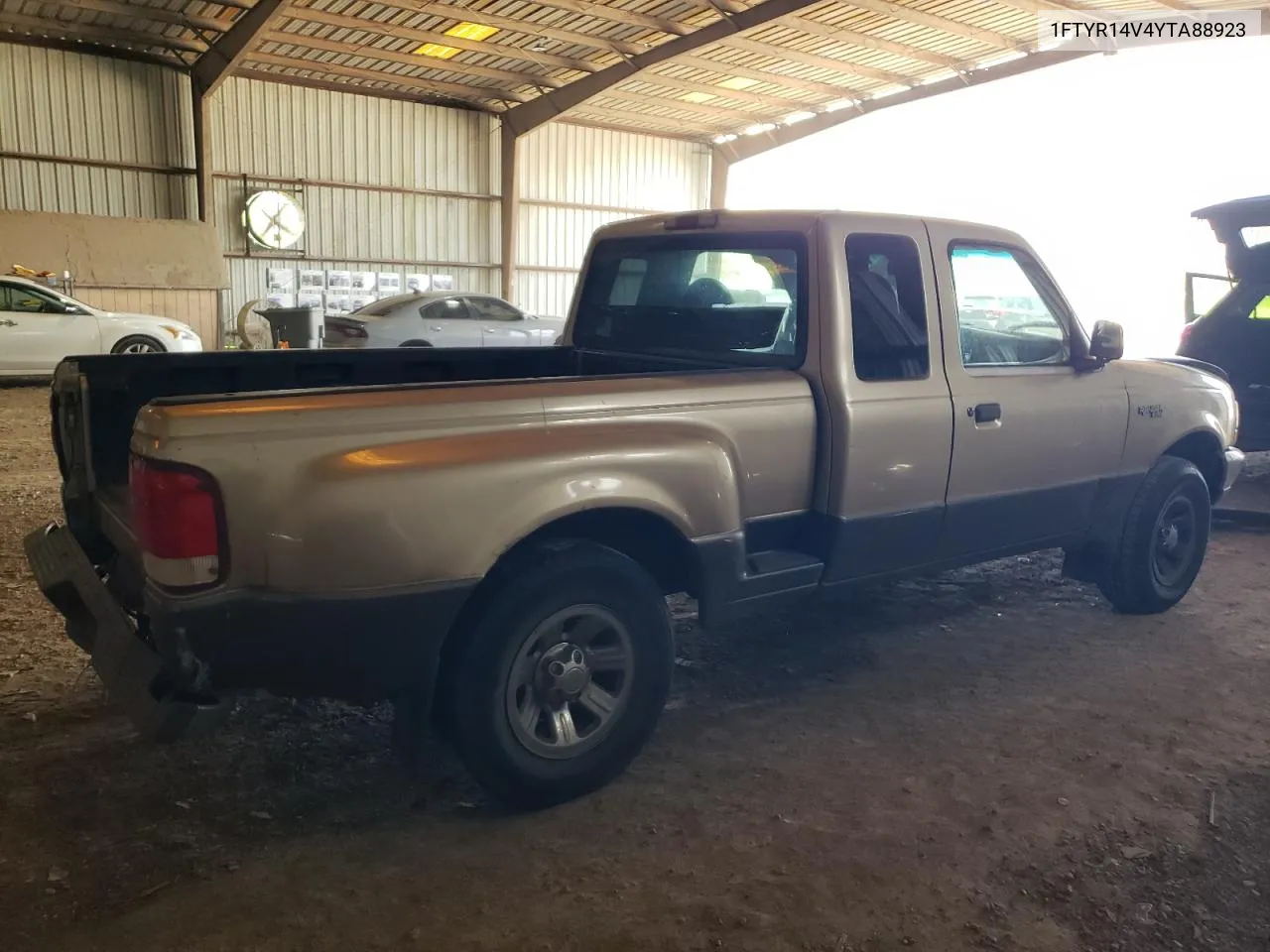 1FTYR14V4YTA88923 2000 Ford Ranger Super Cab