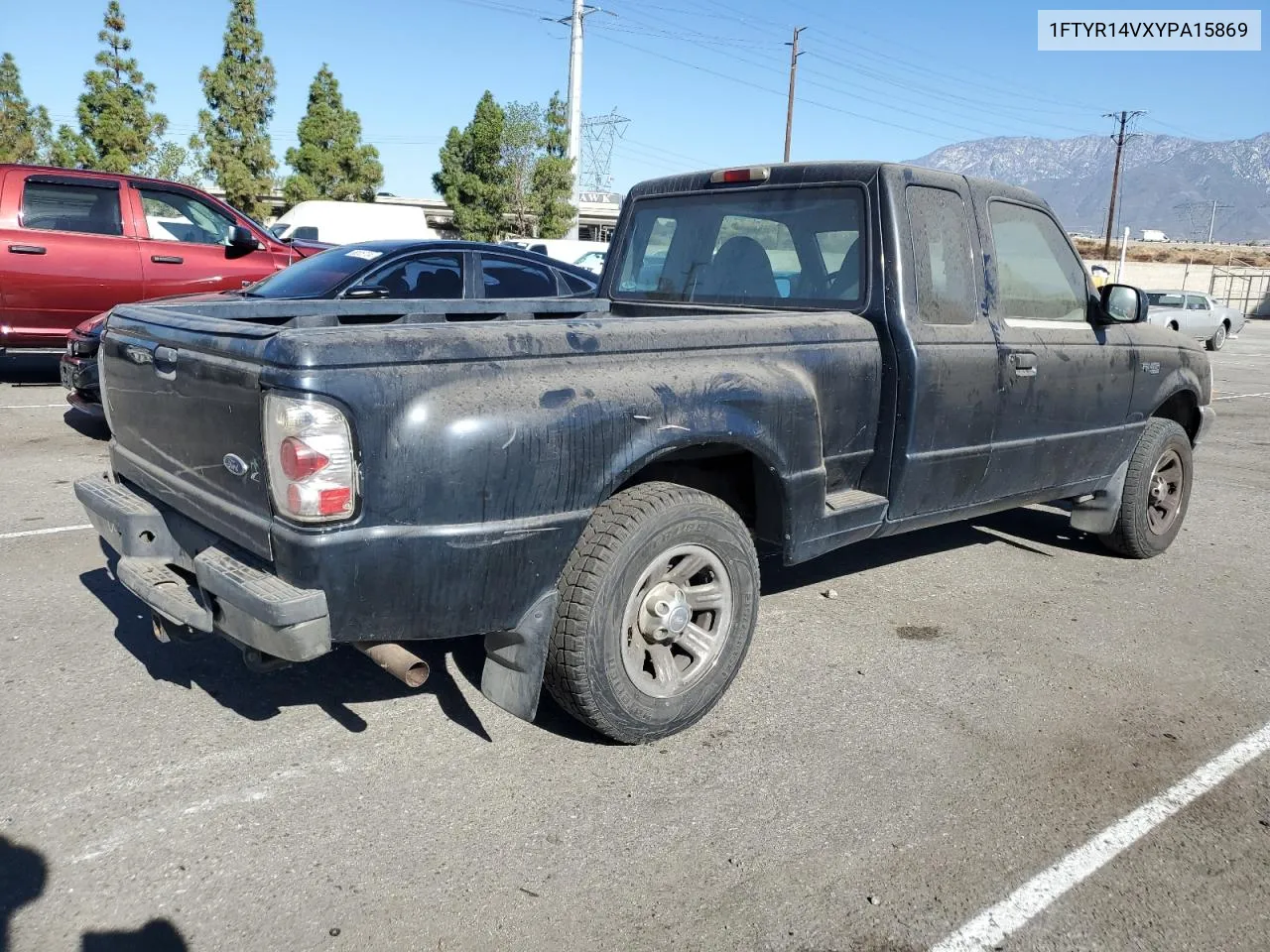 2000 Ford Ranger Super Cab VIN: 1FTYR14VXYPA15869 Lot: 68535924