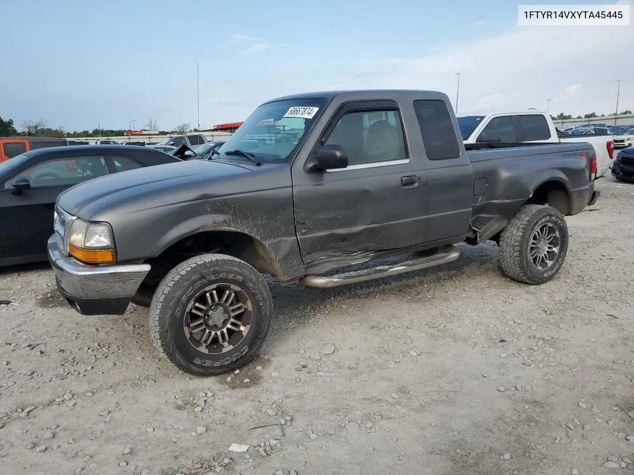 2000 Ford Ranger Super Cab VIN: 1FTYR14VXYTA45445 Lot: 68667874