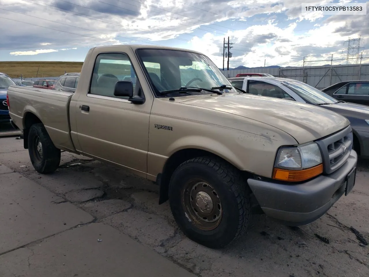 2000 Ford Ranger VIN: 1FTYR10C5YPB13583 Lot: 68913444