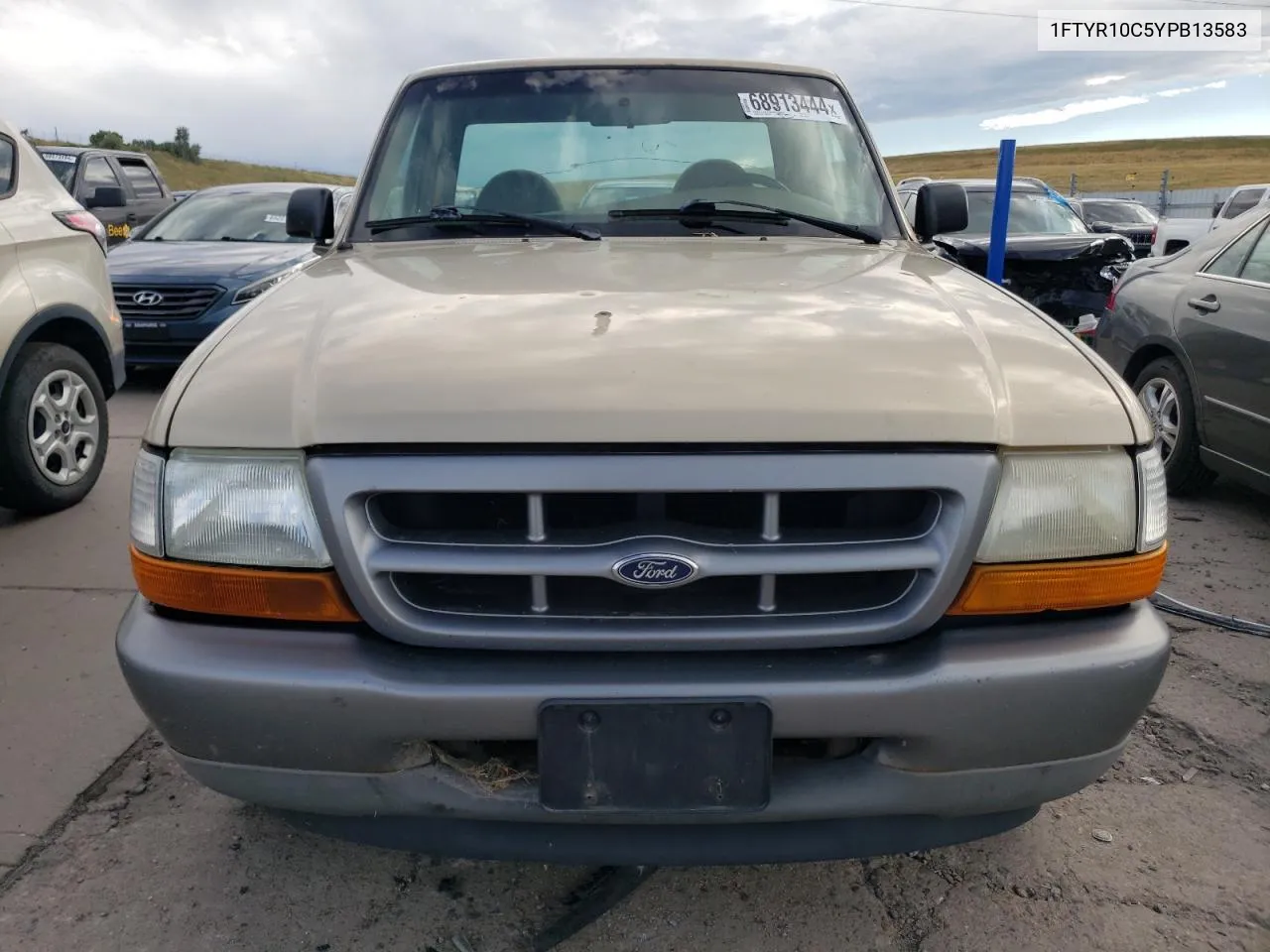 2000 Ford Ranger VIN: 1FTYR10C5YPB13583 Lot: 68913444