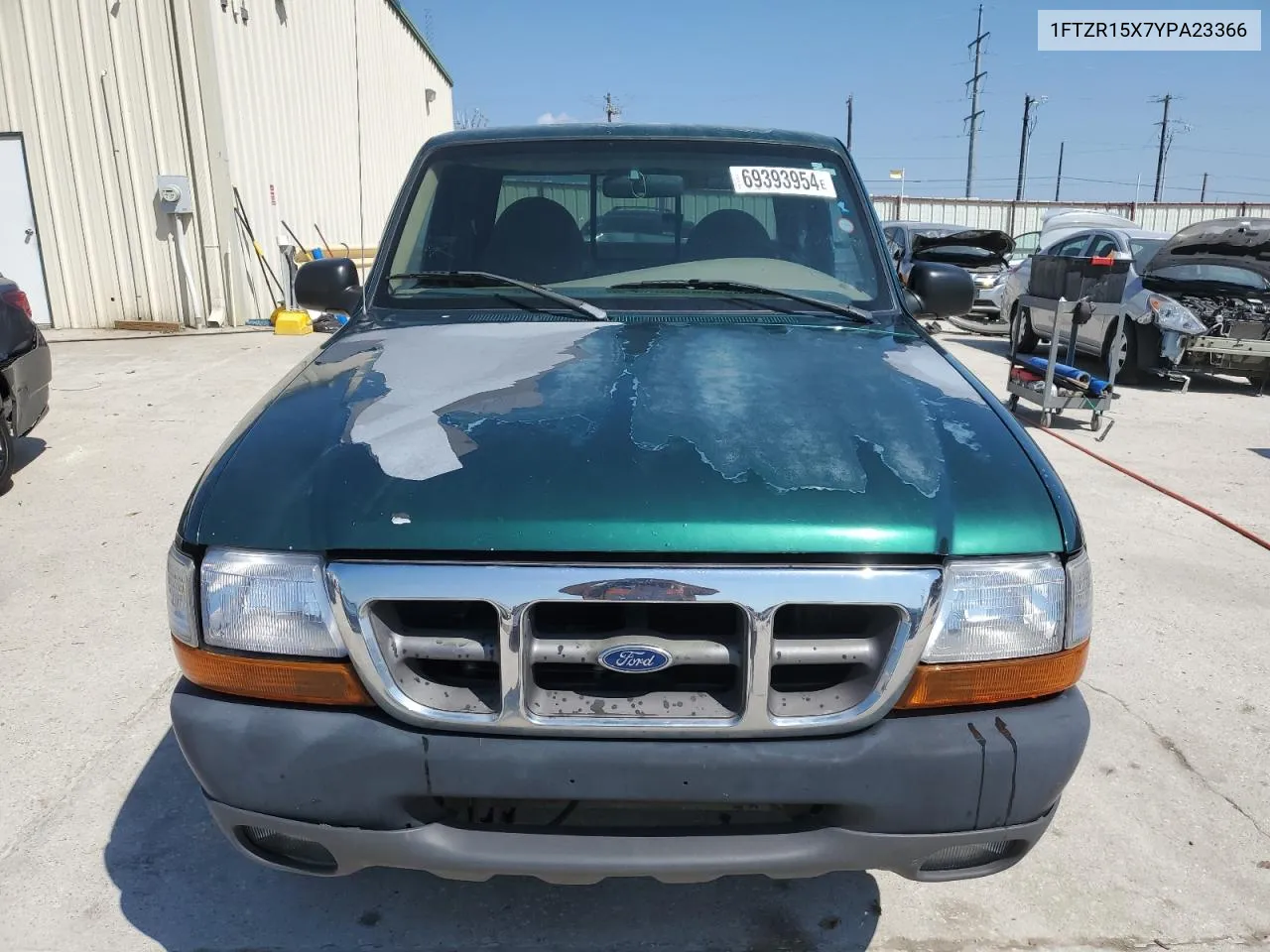 2000 Ford Ranger Super Cab VIN: 1FTZR15X7YPA23366 Lot: 69393954