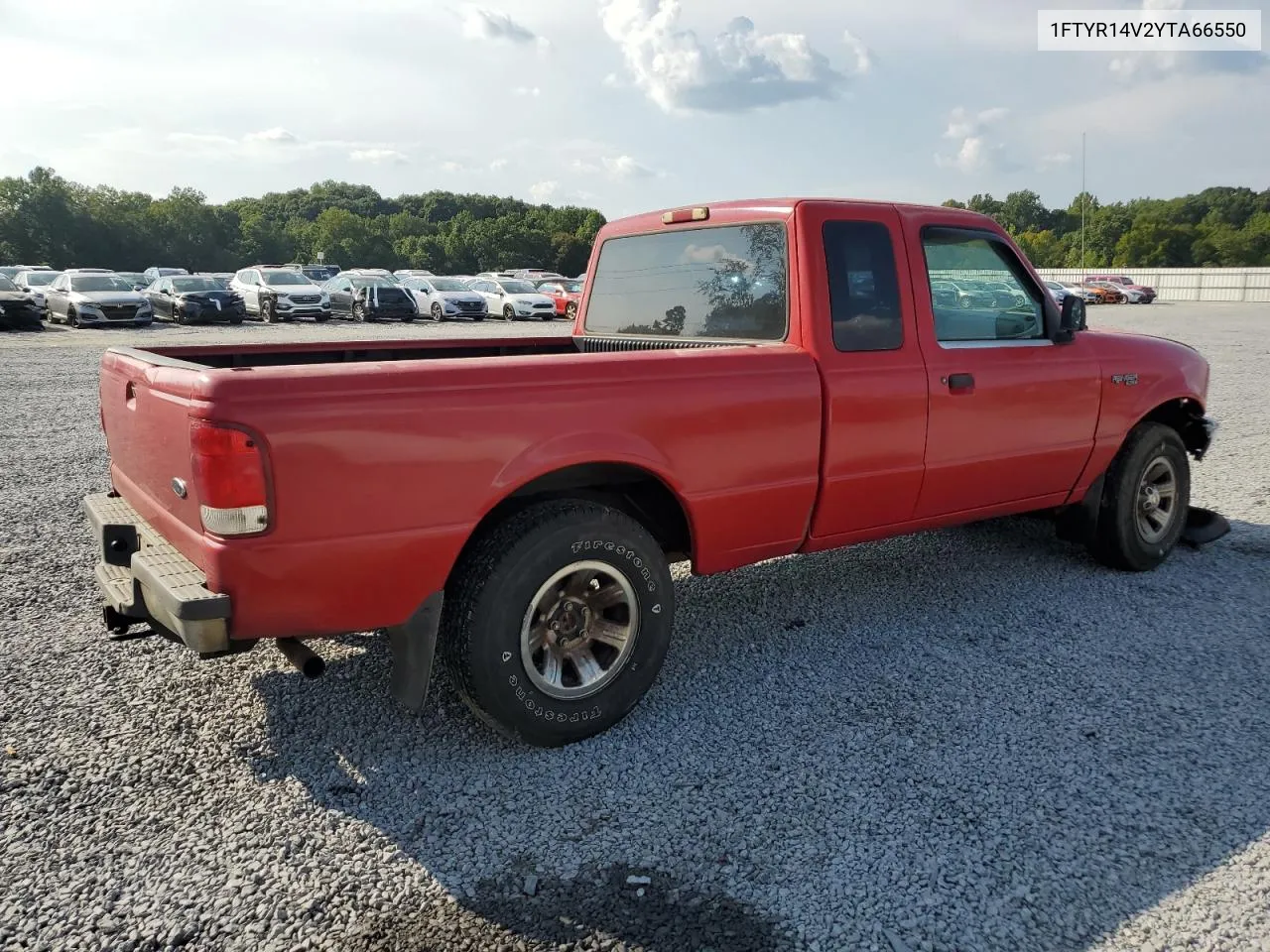 2000 Ford Ranger Super Cab VIN: 1FTYR14V2YTA66550 Lot: 69495404